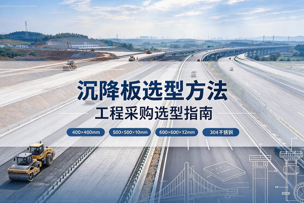 玛曲沉降板选择方法