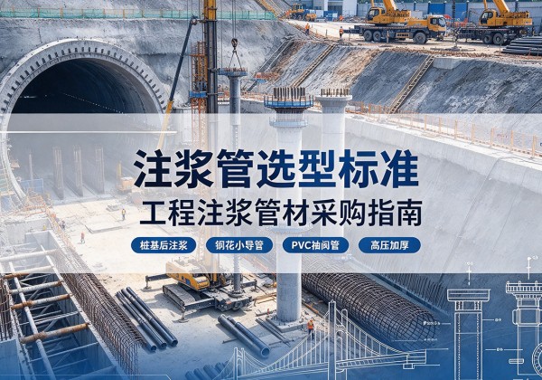 玛曲注浆管选型标准